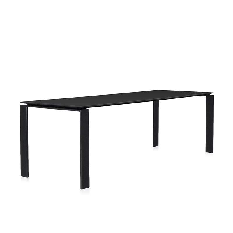 フォー223（天板ブラック/脚ブラック） テーブル・デスク