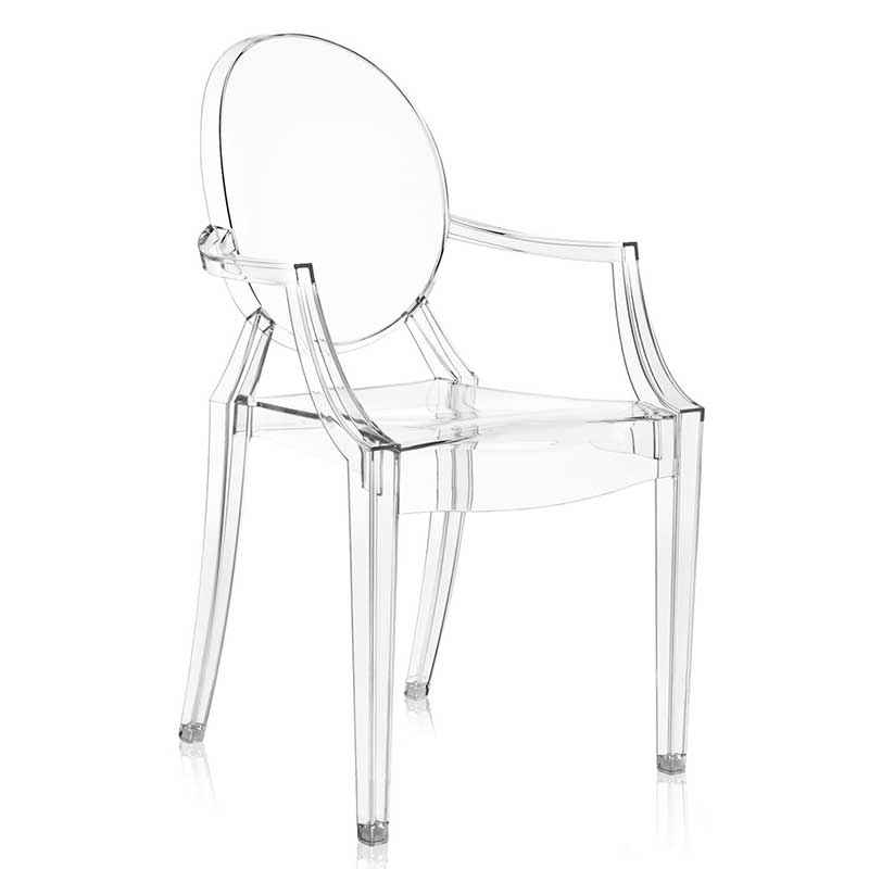 【2脚セット】Kartell ルイ・ゴースト シングルチェアクリア ルイゴースト｜Kartell｜カルテルオフィシャルサイト