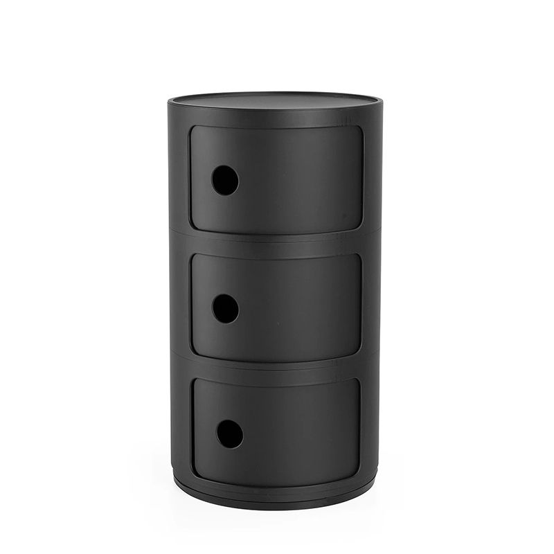 Kartell カルテル　コンポニビリ3 ３段　マットブラック コンポニビリ3 マット｜ トーヨーキッチンスタイル公式オンライン