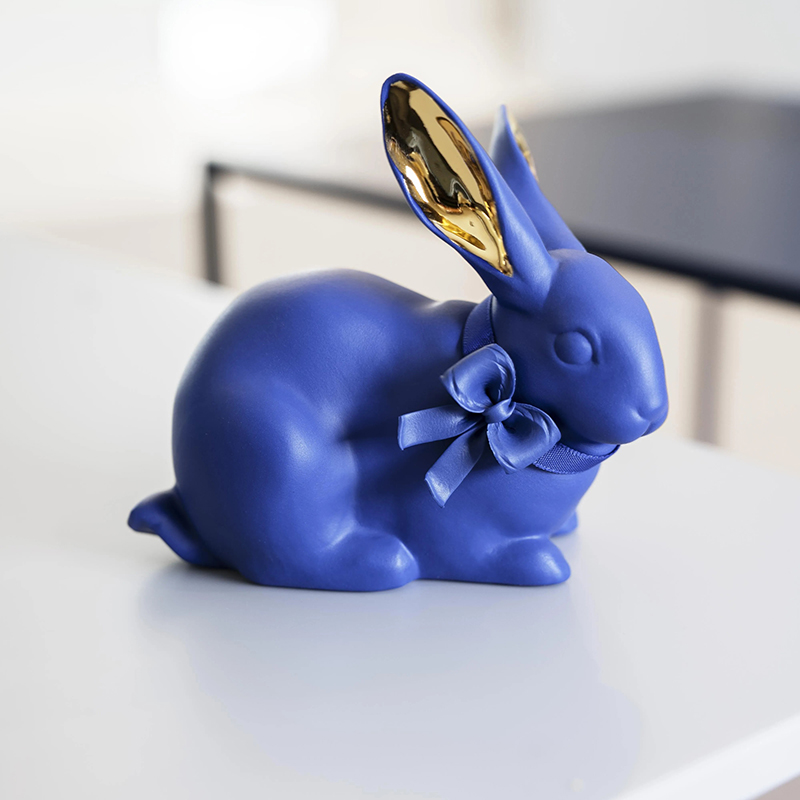 立体ウサギ柄の瓦 ウサギ(Bold Blue) ｜ トーヨーキッチンスタイル公式オンライン