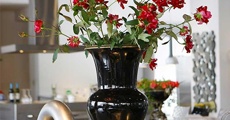 フラワーベース ミラー