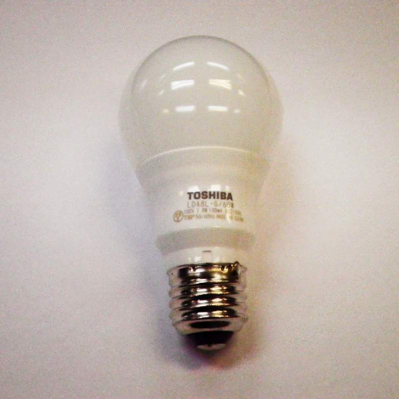 LED電球 E26口金 60W相当 電球色 交換用電球