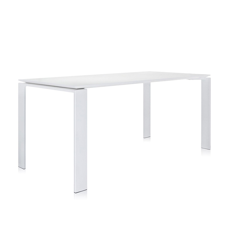 フォー158（天板ホワイト/脚ホワイト） テーブル