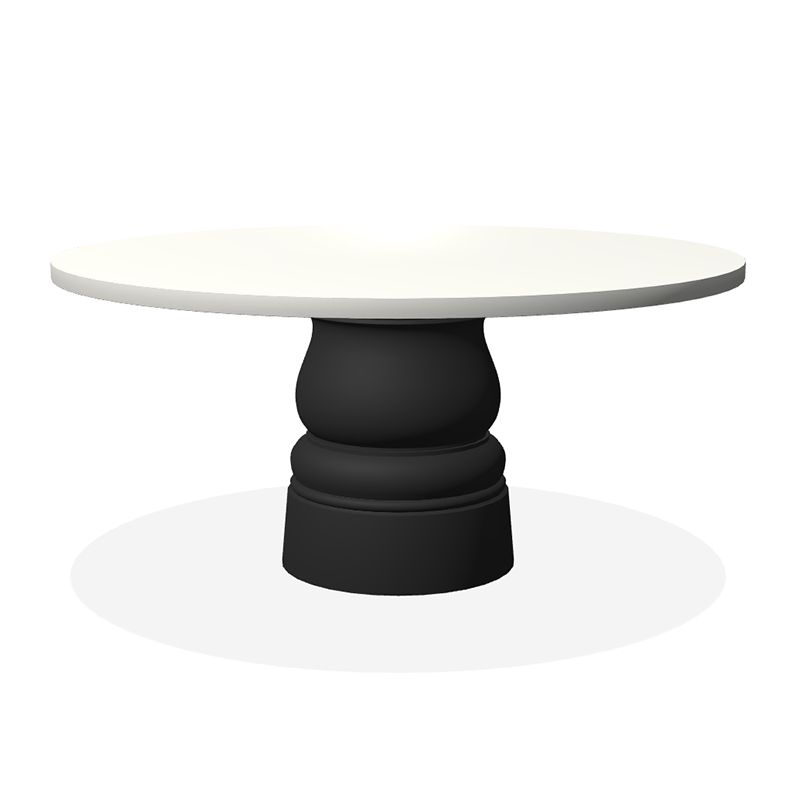 コンテナテーブルフットニューアンティークス7156 ブラック テーブル・デスク