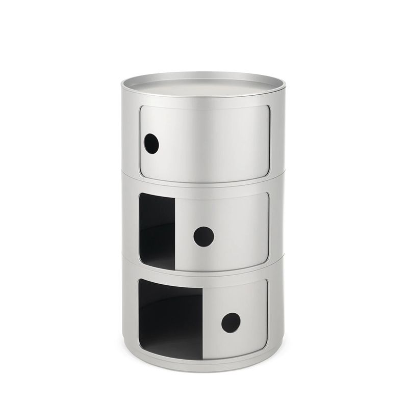 カルテル Kartell  キャスター付き　コンポニビリラウンドエレメントL3 楽天市場】正規販売店 Kartell カルテル 収納家具 Componibili