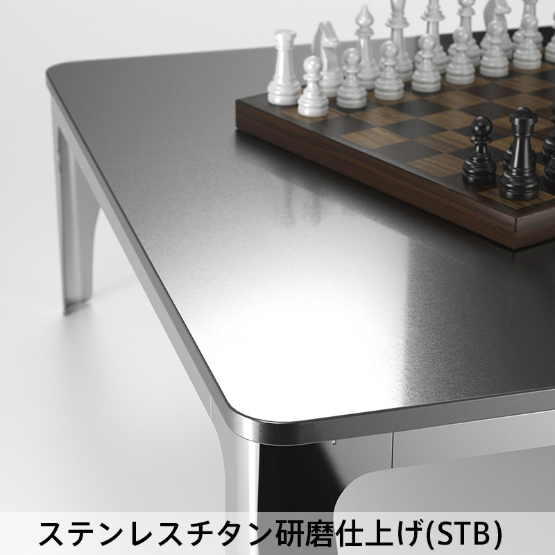 mills ステンレスローテーブル mills ステンレスローテーブル LOW TABLE（2Plates) – MILLS