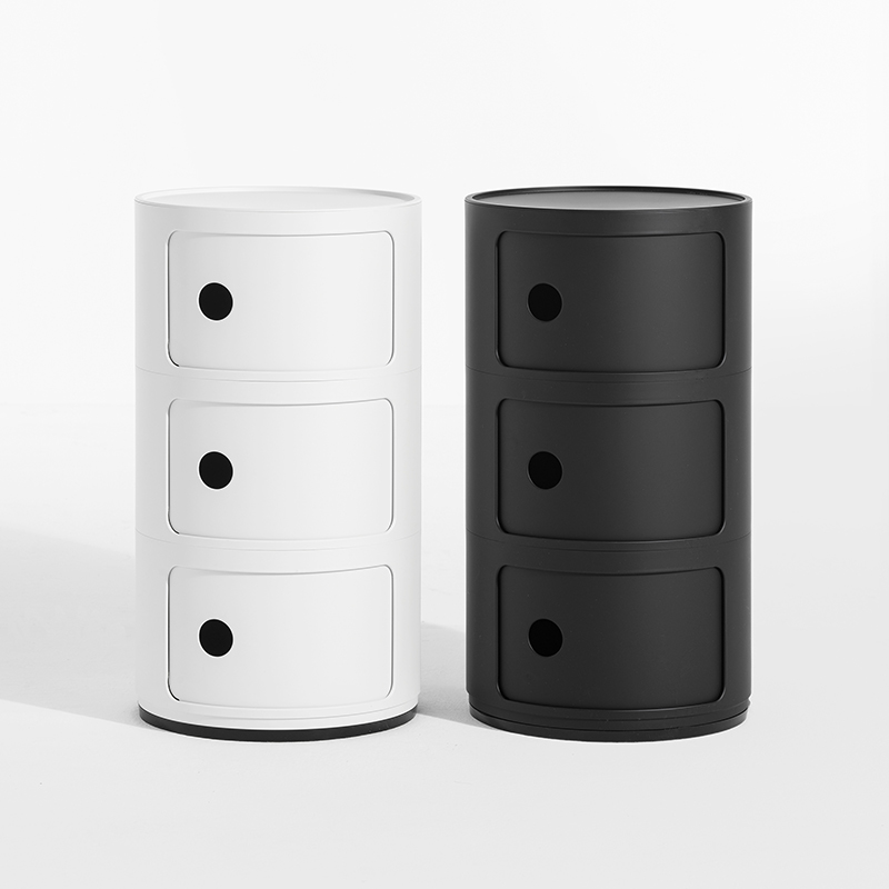 Kartell カルテル　コンポニビリ3 ３段　マットブラック コンポニビリ3｜ トーヨーキッチンスタイル公式オンライン