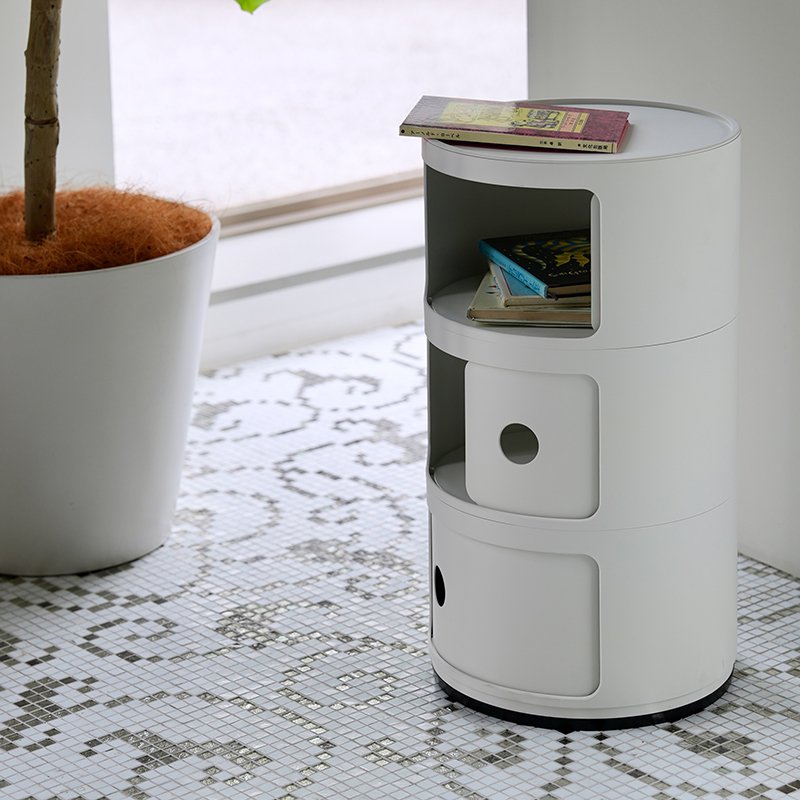 【正規品】カルテル/コンポニビリ2段マットホワイト コンポニビリ2 マット｜Kartell｜カルテルオフィシャルサイト