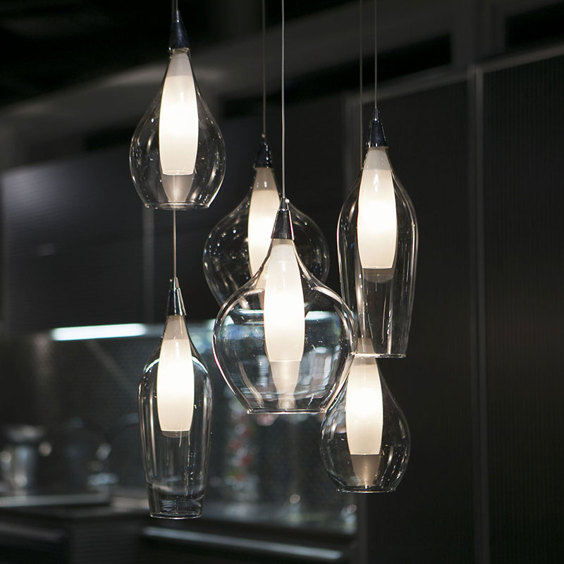 フロストボトルシャンデリア LED｜ トーヨーキッチンスタイル公式
