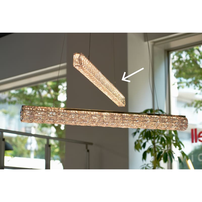 【TOYOキッチン正規品】ゴールド色&クリスタル装飾シャンデリア クランカーボックス120｜ トーヨーキッチンスタイル公式オンライン