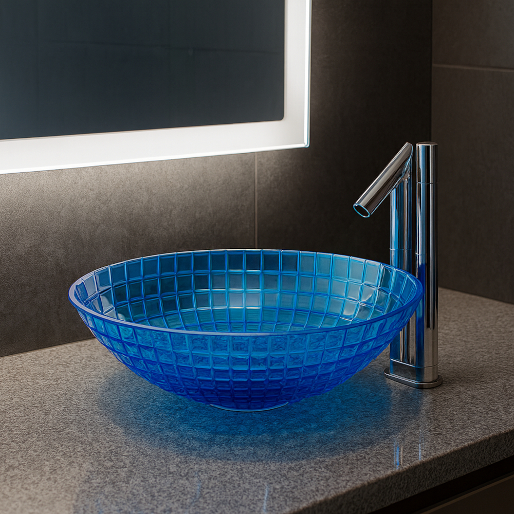 クリスタル001ピクセルオーバル+水栓016セット スペシャルセット