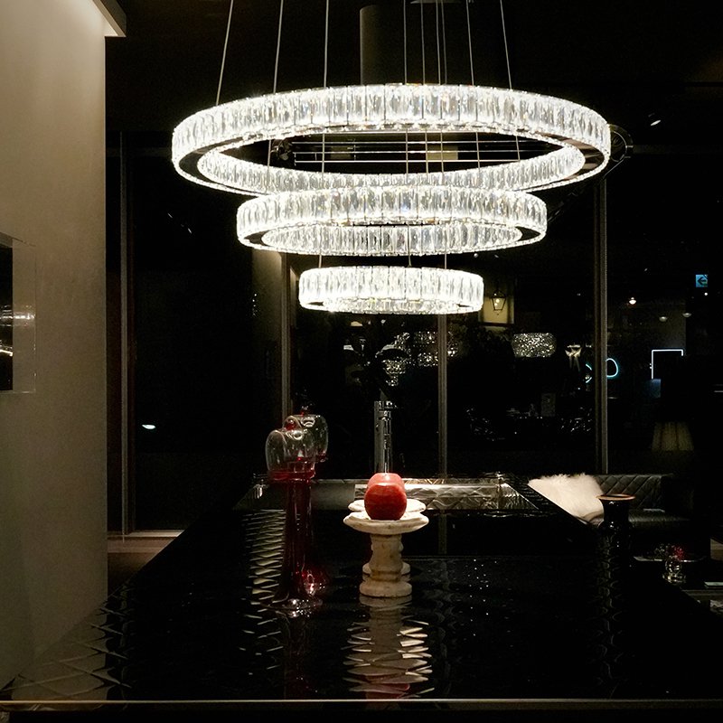 展示品　トーヨーキッチン　クランカー　トリプルリング70　シャンデリア　天井照明 クランカートリプルリング70｜ トーヨーキッチンスタイル公式