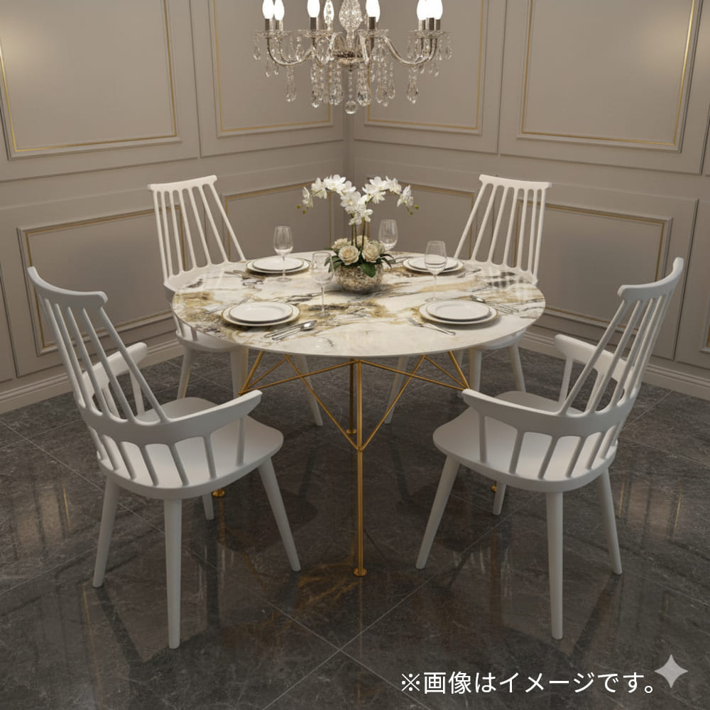 グロッシーラウンドゴールド脚/カムバックセット