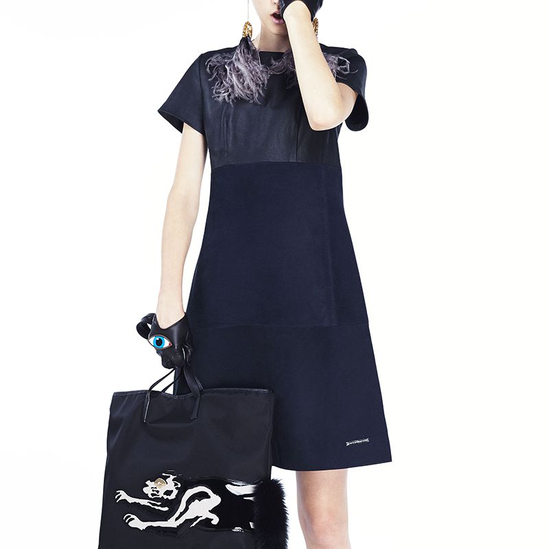 レザーワンピース ドレス