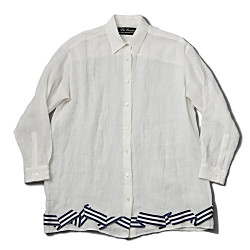 リネンビッグシャツ トップス