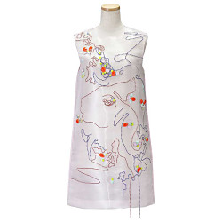 ユニコーン フォンタナミニドレス シルク ドレス