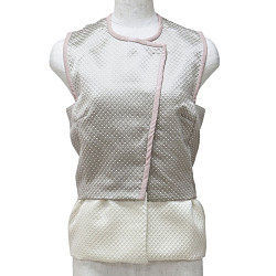 ラッソブロケードトップウィズペプラム トップス