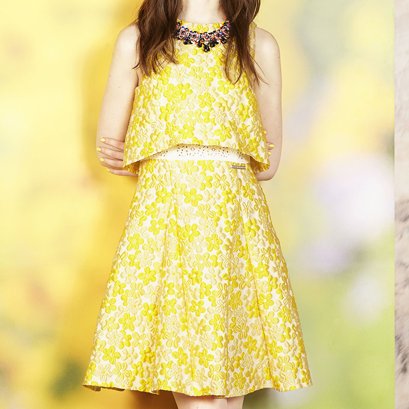 フラワーワンピース ドレス