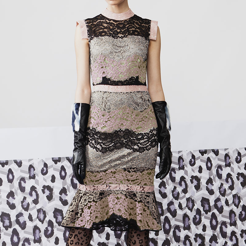 デグレードレースドレス ドレス