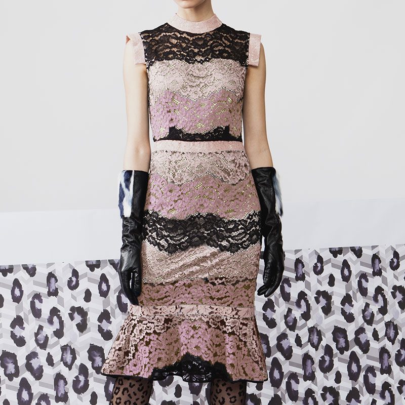 デグレードレースドレス ドレス