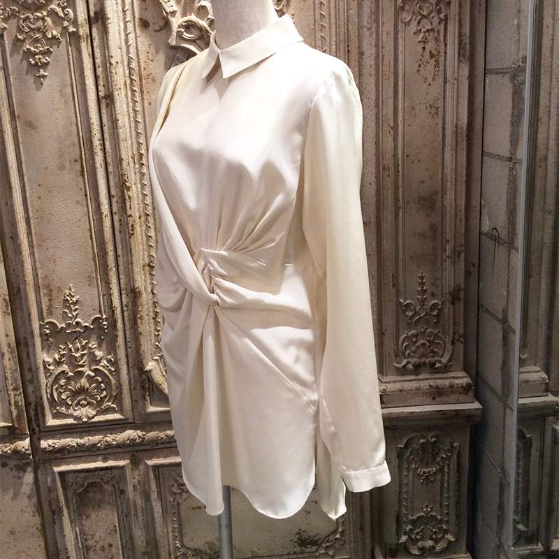 TOD'S　タグ付き　シルクブラウス ドレープドシルクブラウス｜ トーヨーキッチンスタイル公式オンライン