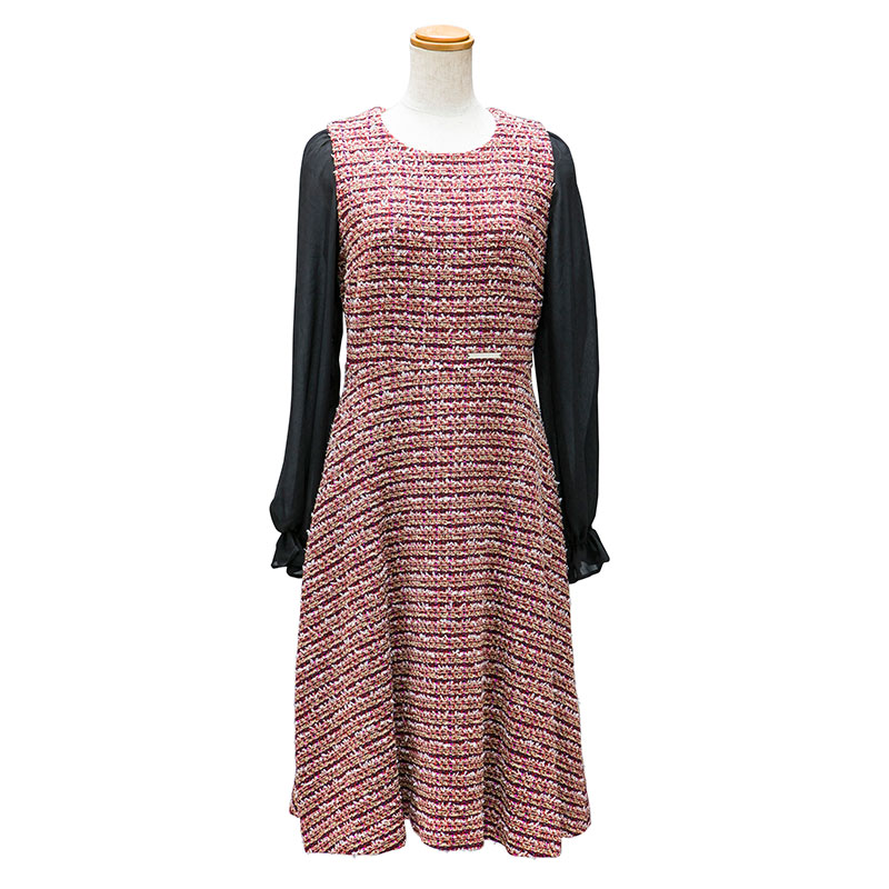 ツイードワンピース ドレス