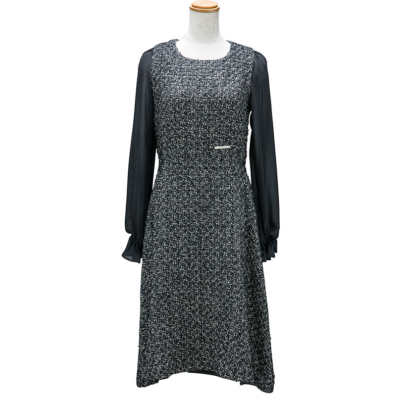 ツイードワンピース ドレス
