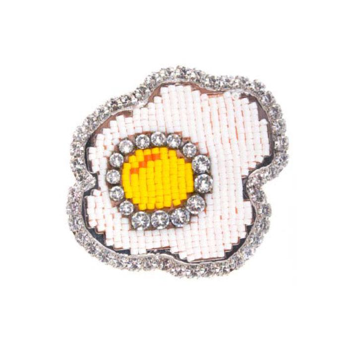 エモジブリングエッグブローチ アクセサリー