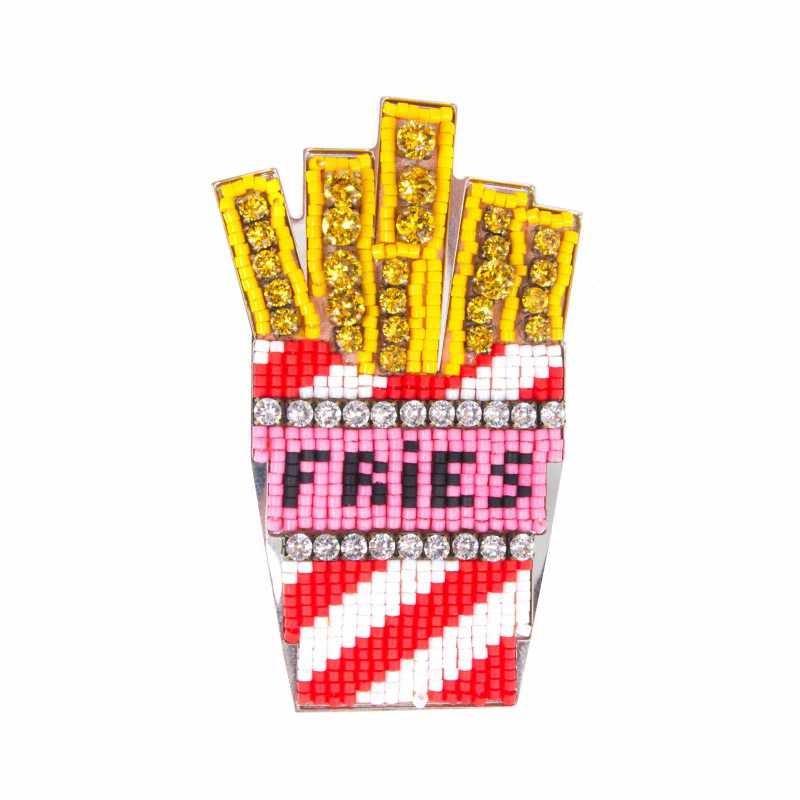 エモジブリングフライズブローチ アクセサリー