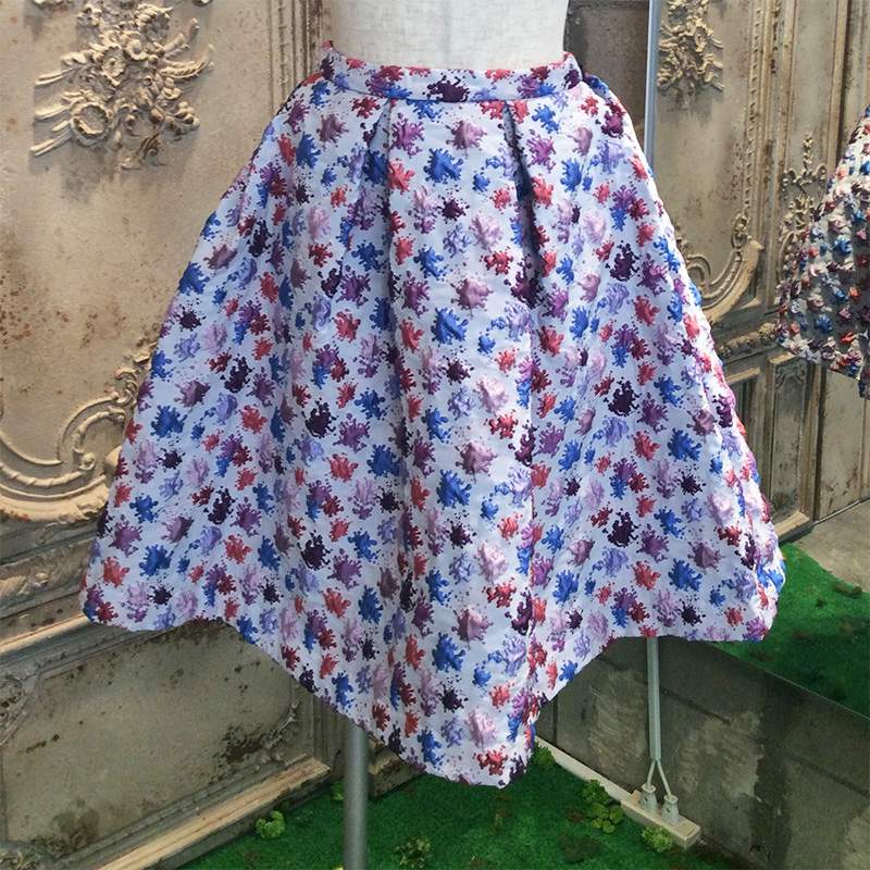 ペインティングスカート スカート