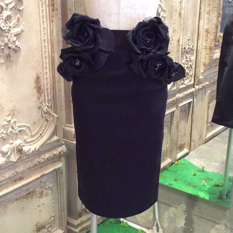 ブラックミニスカート スカート