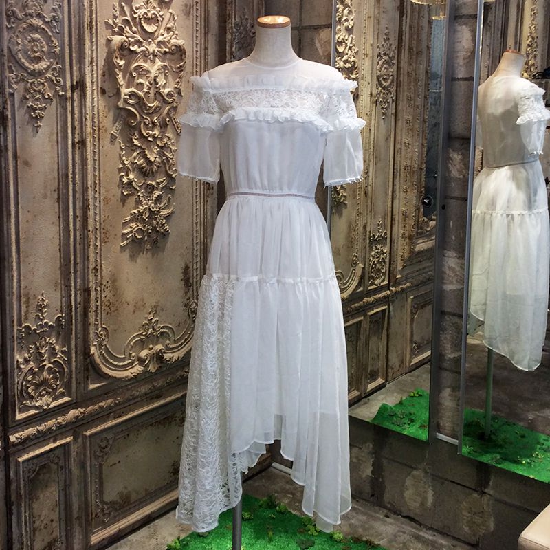 ハンカチーフへムシフォンドレス｜ トーヨーキッチンスタイル公式