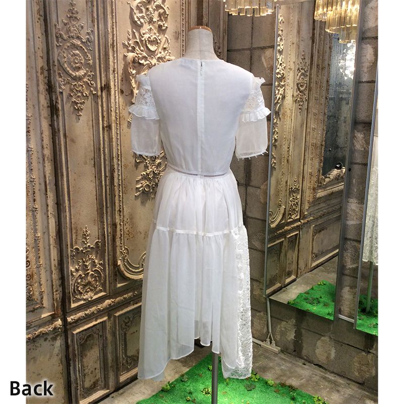 ハンカチーフへムシフォンドレス｜ トーヨーキッチンスタイル公式