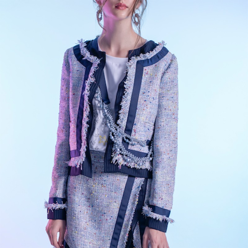 ブルーツイードジャケット ジャケット＆コート