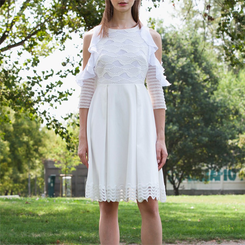 マクラメオットマンドレス ドレス