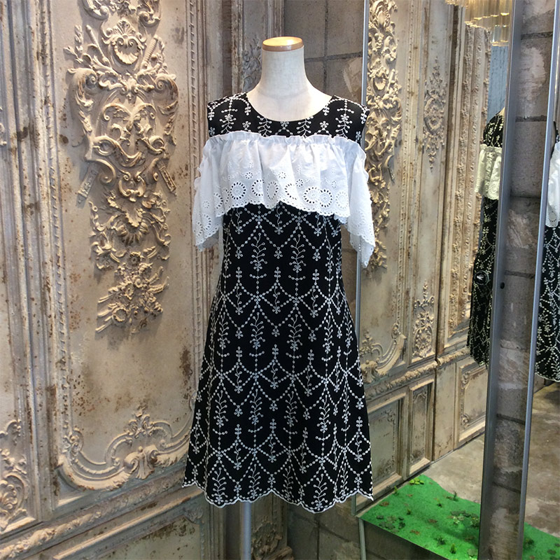 ネイビーサンガロチュニックドレス｜ トーヨーキッチンスタイル公式