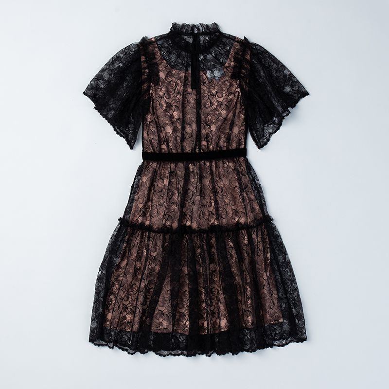 スリーフロア　レースディティールドレス エステートシャンティイレースドレス｜ トーヨーキッチンスタイル公式