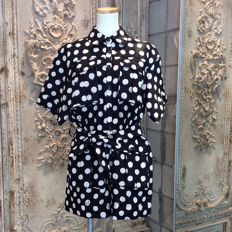 ドットジャンプスーツ