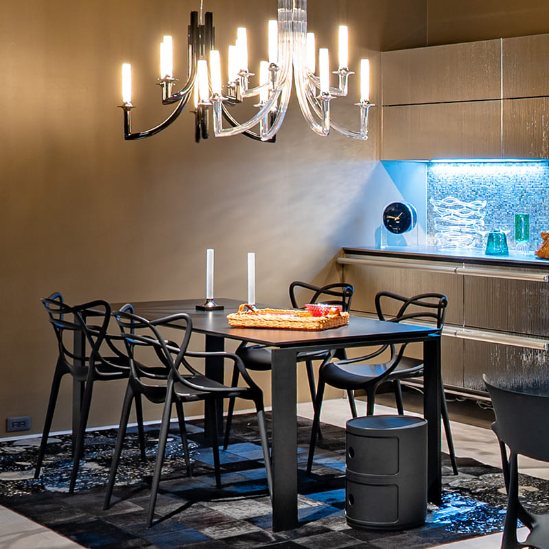 【ゆうゆ♪様々専用】Kartell マスターズチェア ブラック 4脚セット ゆうゆ♪様々専用】Kartell マスターズチェア ブラック 4脚セット