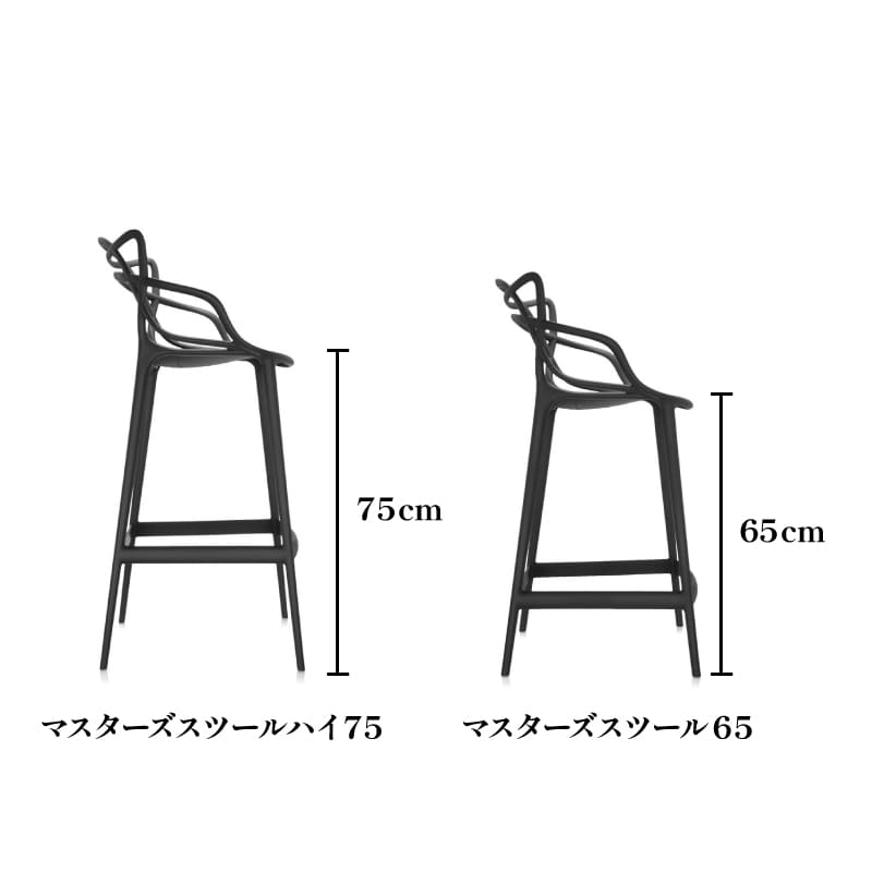 kartell　カルテル　マスターズ　スツール65　トーヨーキッチン正規品 マスターズスツール 65｜ トーヨーキッチンスタイル公式オンライン
