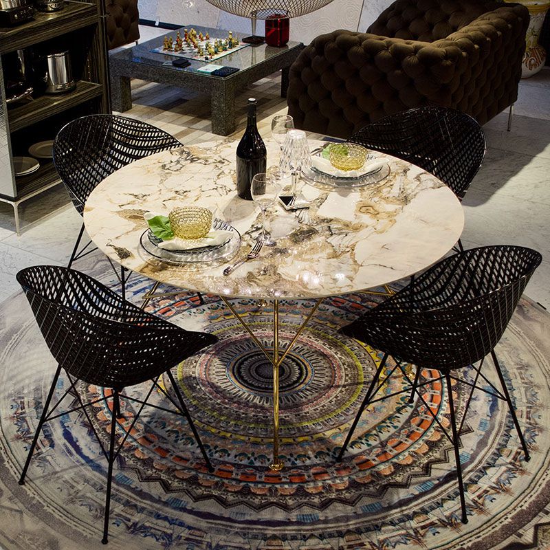 グロッシーラウンド128(トップ シンフォニー/フレーム ゴールド