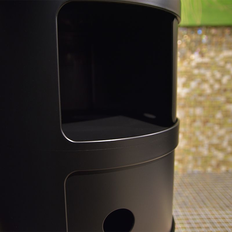 カルテル kartell COMPONIBILI コンポニビリ 3段　ブラック コンポニビリ3 マット｜ トーヨーキッチンスタイル公式オンライン