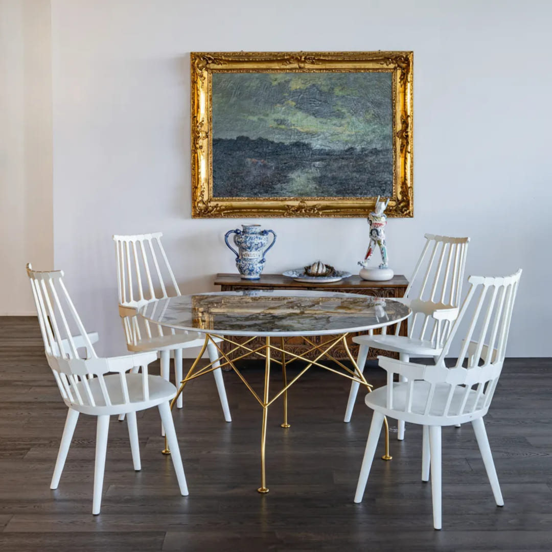 グロッシーラウンドゴールド脚/カムバックセット