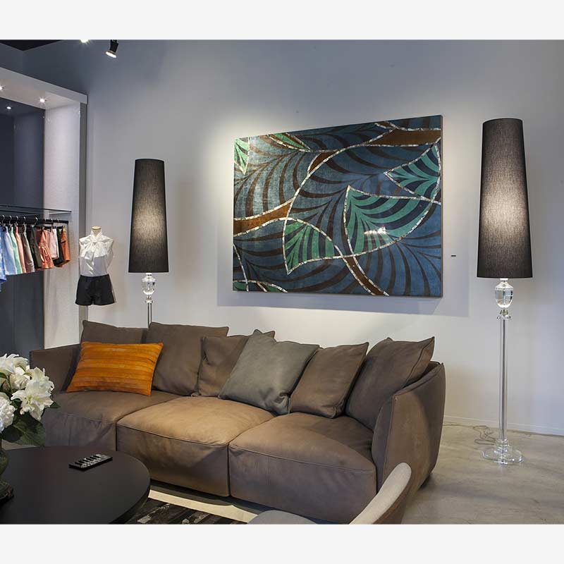 クリスタル フロアランプ［LEAH　リー（3灯）］ クリスタル フロアランプ［LEAH リー（3灯）］