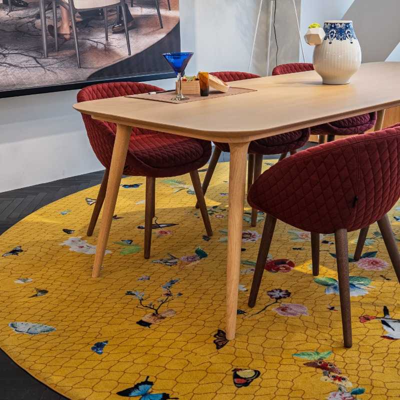 ジオダイニングテーブル250 ホワイトウォッシュ｜ トーヨーキッチン