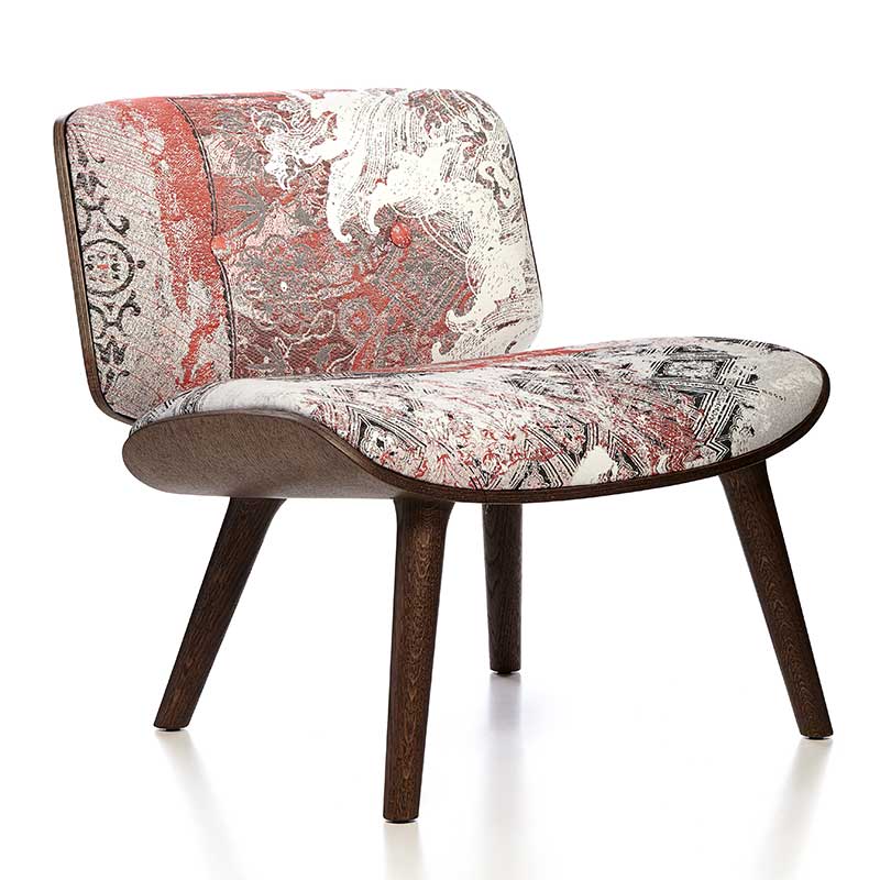 ナットラウンジチェア オイル/フレーム シナモン  moooi | モーイ