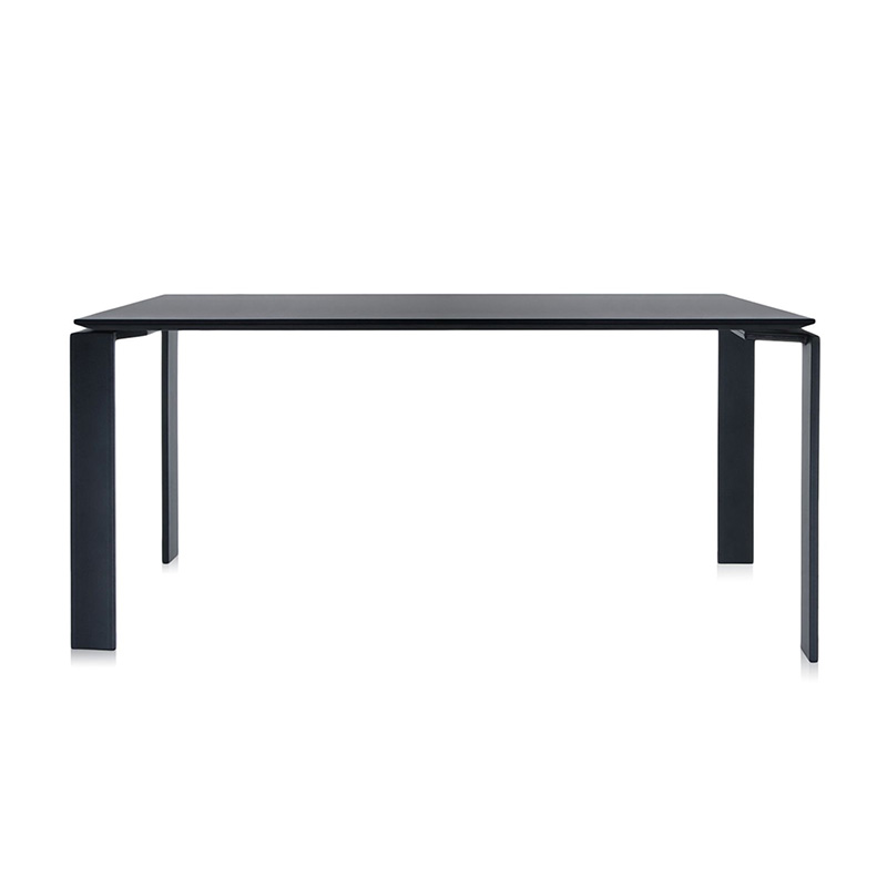 Kartell カルテル FOUR フォー 158 ブラック 26万 テーブル フォー158（天板ブラック/脚ブラック）｜ トーヨーキッチンスタイル