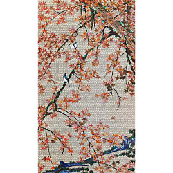 SICIS 伊藤若冲コレクション#7紅葉小禽図 キッチン・パーツ