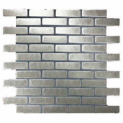 ステンレスモザイク04 ドット キッチン・パーツ