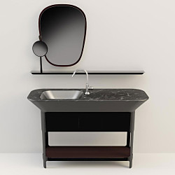 マテリコ キャビネット W140cm 洗面・バス